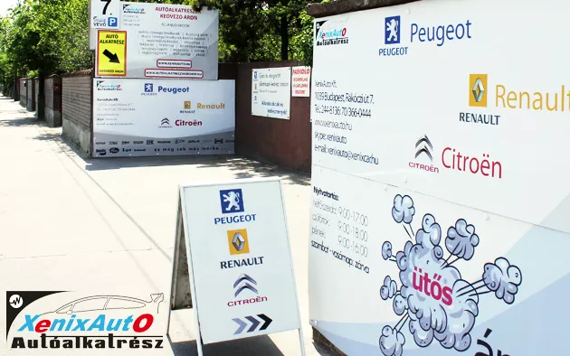 Xenix Auto Kft. utcak&eacute;p